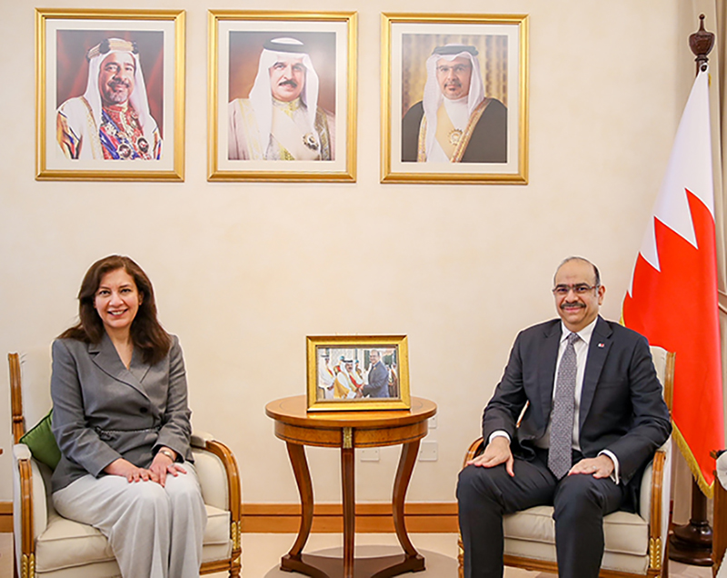 Legal Affairs Minister receives Egyptian Ambassador
