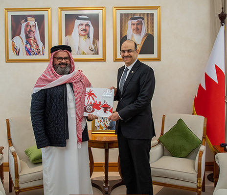 وزير الشؤون القانونية يستقبل د.فهد الشهابي