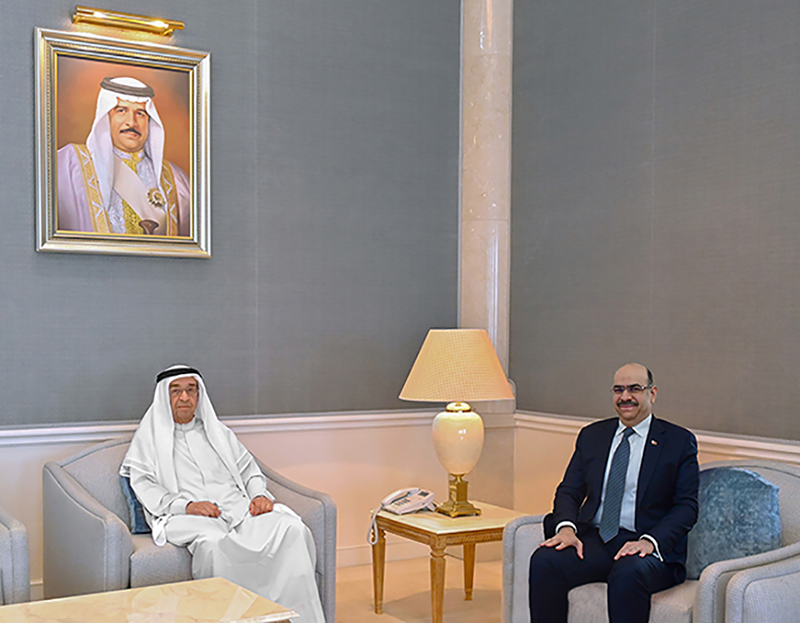 HH Shaikh Mohammed bin Mubarak receives Minister of Legal Affairs