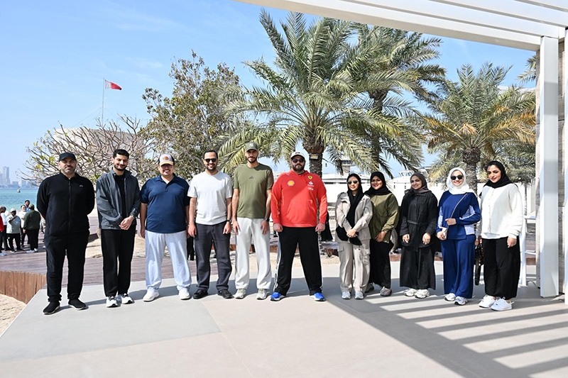Latest News: وزارة الشؤون القانونية تحتفي باليوم الرياضي لمملكة البحرين ببرنامج متنوع في مشروع "سعادة"